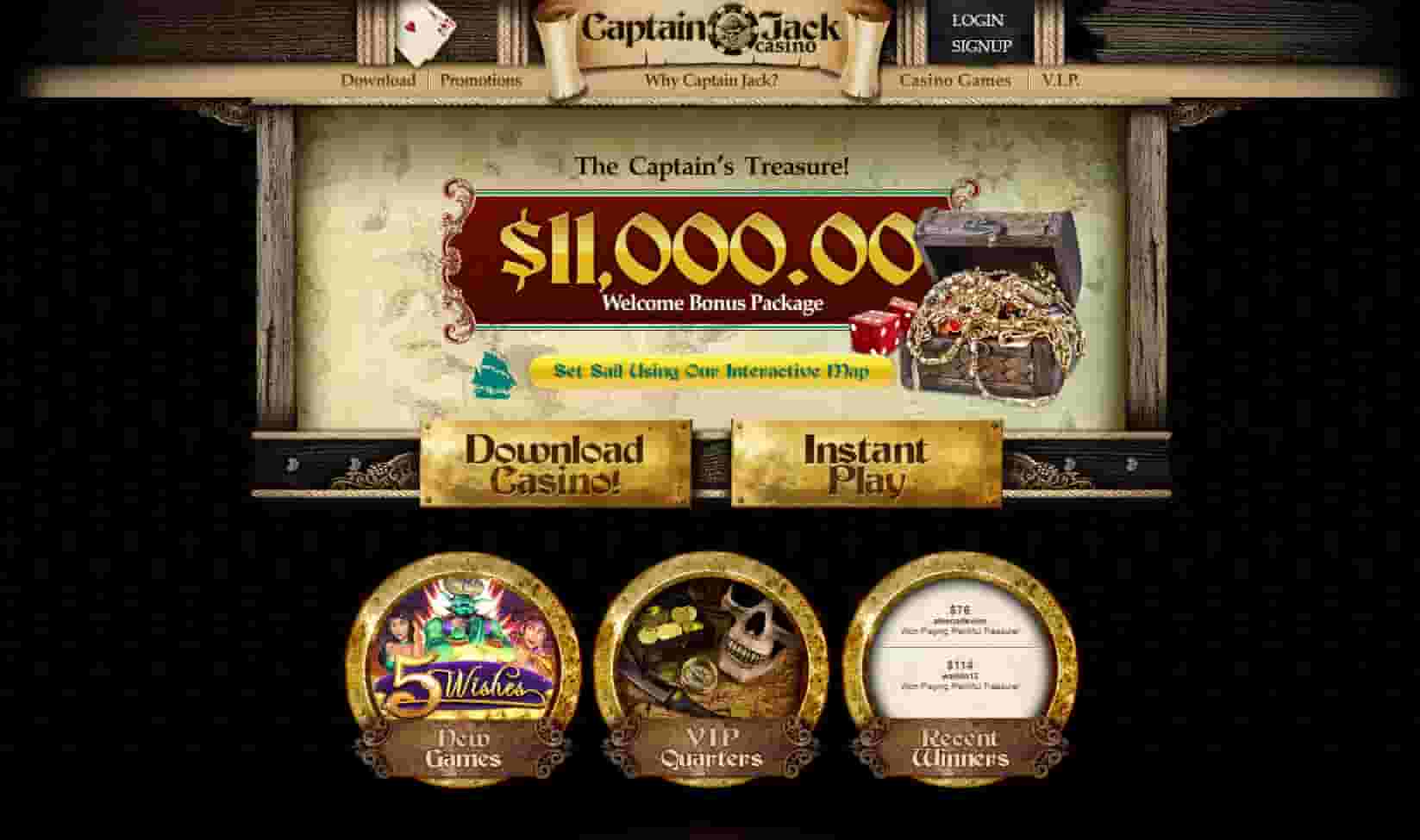 Captain Jack Casino No Deposit